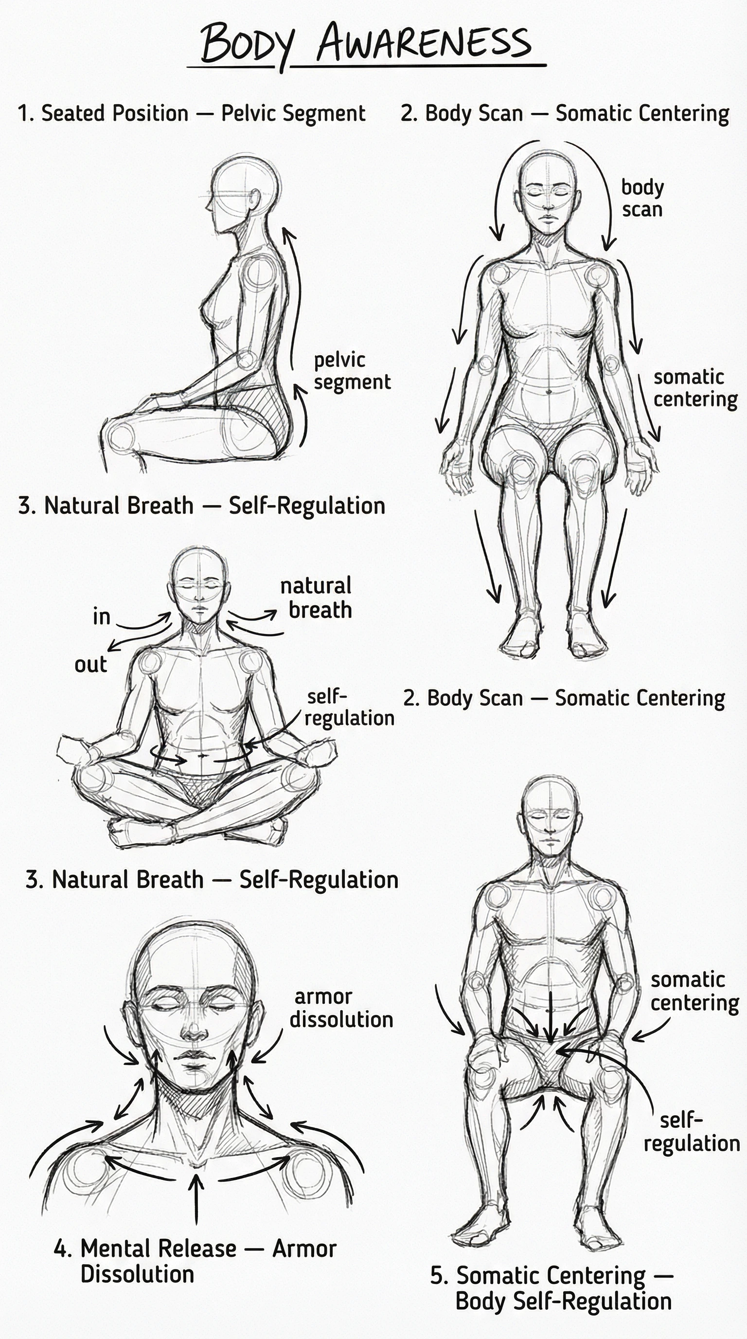 Self-Awareness exercise posture