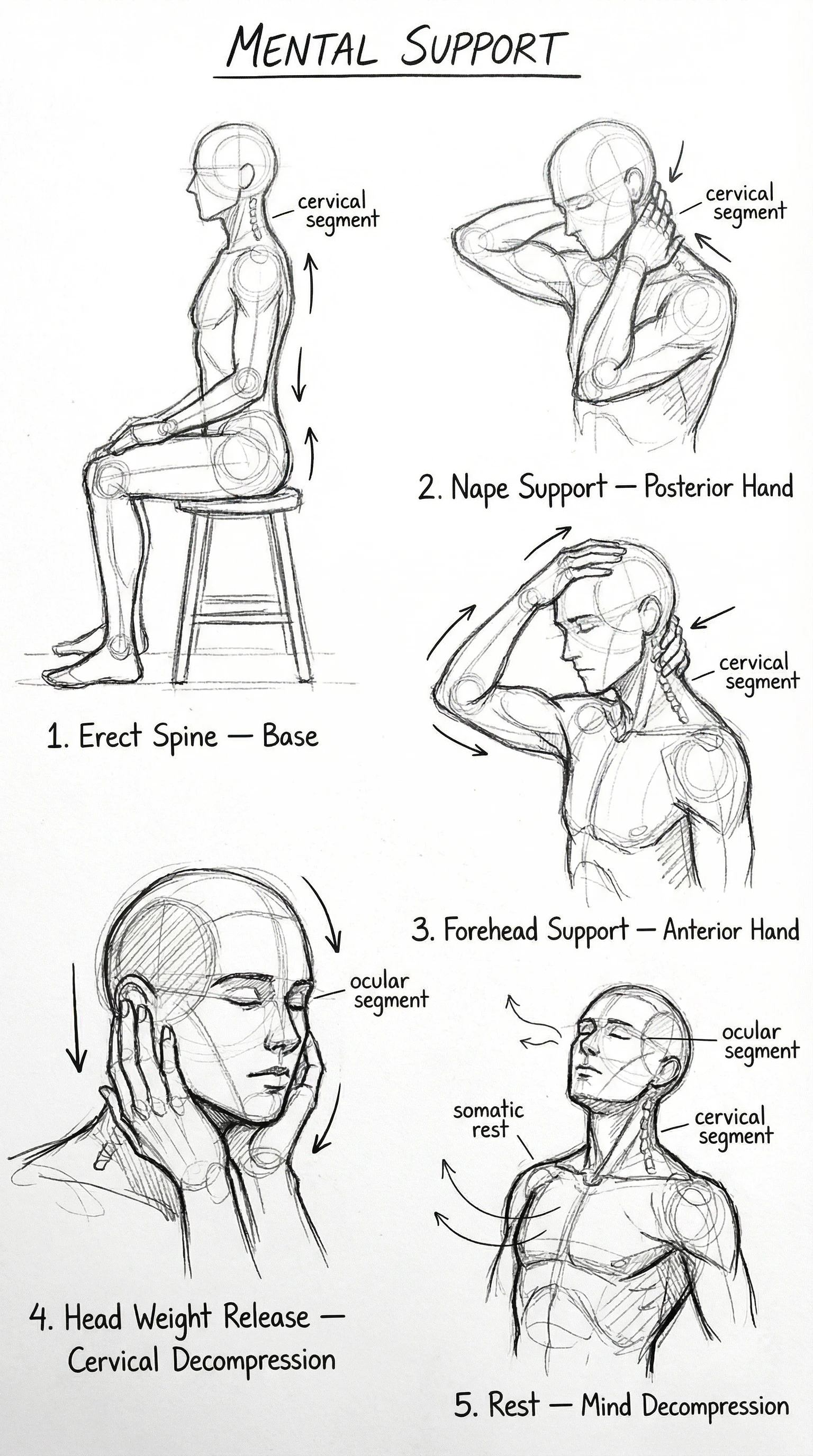 Mental Support Hold exercise posture